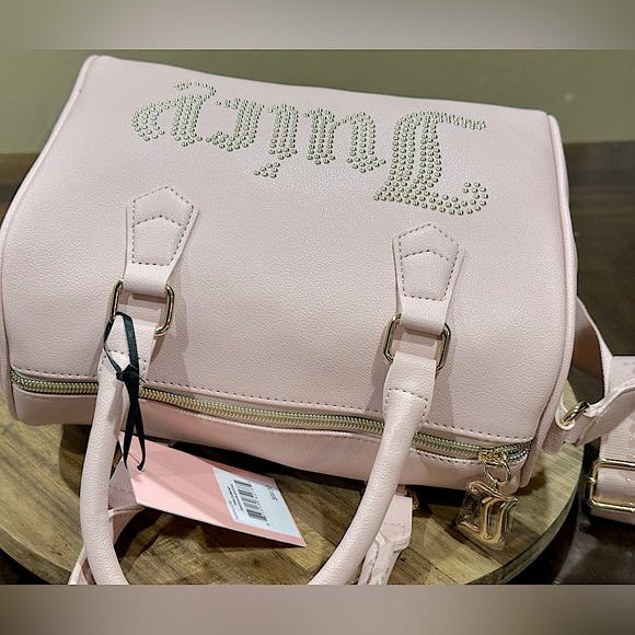 JUICY COUTURE PINK DIAMOND OBSESSION- SATCHEL BAG NWT - Picture 14 of 15
